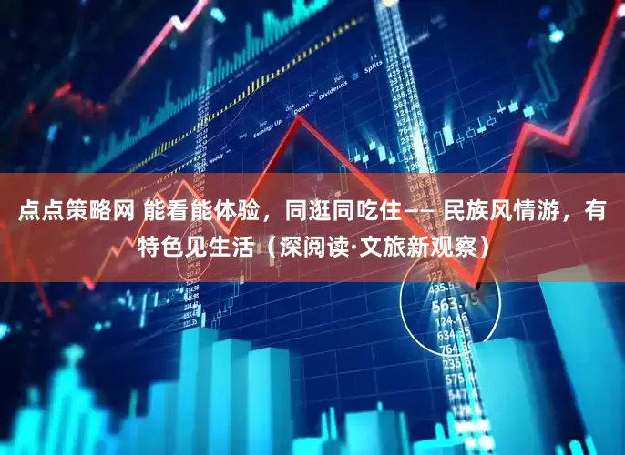 点点策略网 能看能体验，同逛同吃住—— 民族风情游，有特色见生活（深阅读·文旅新观察）